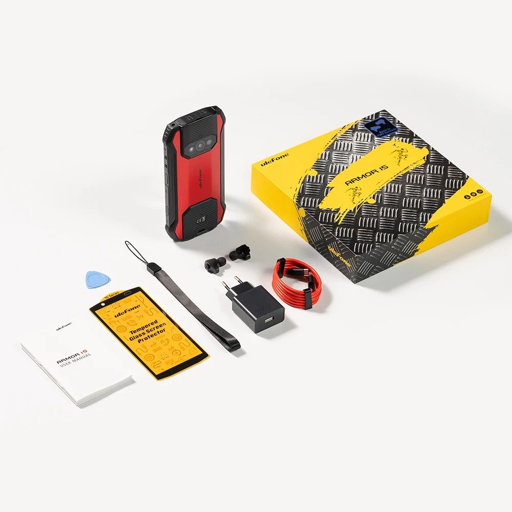 Ulefone Armor 15 mobile phones 3g&4g smartphone 5.45" smart phone 5g smartphone 6GB+128GB 6600mAh 16MP 60Hz 18W Rugged Phone